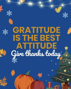 Gratitude is the Best Attitude: Thanksgiving Fundraising Campaign